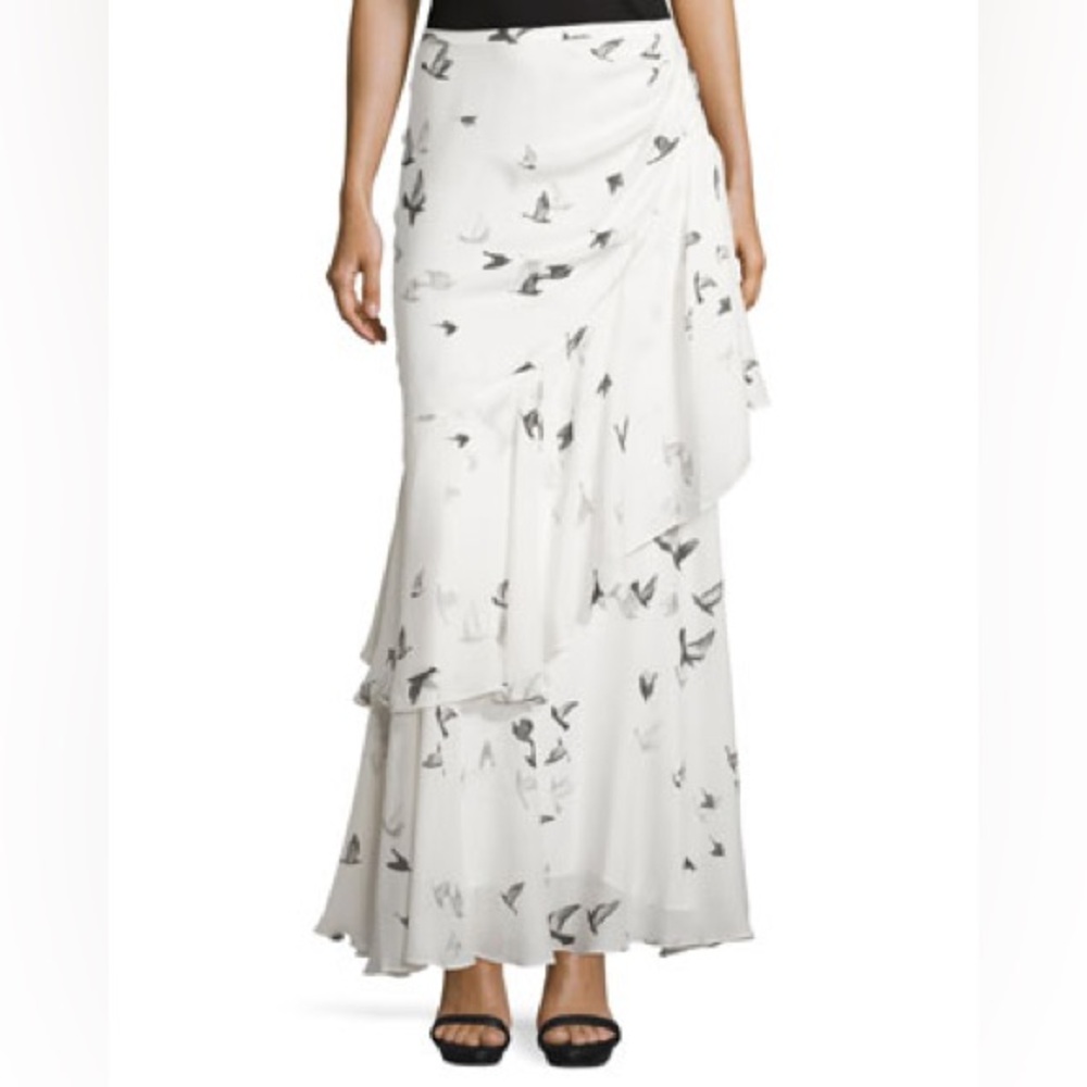 Size S NWT Haute Hippie silk maxi skirt!